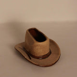 Ceramic Cowboy Hat